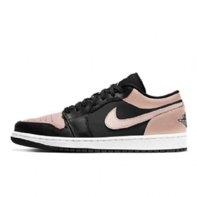 Nike Air Jordan 1 Matalat Topit Crimson Tint Kengät Naisille Musta Coral