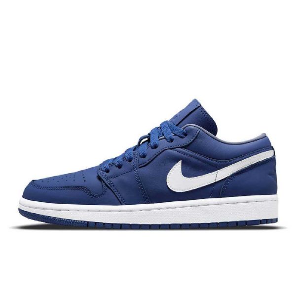 Nike Air Jordan 1 Matalat Topit Deep Royal Kengät Naisille Laivastonsininen