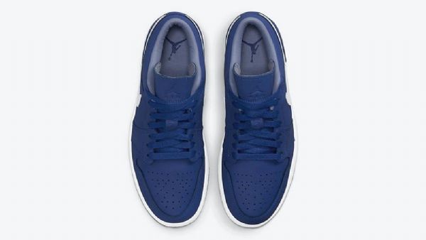 Nike Air Jordan 1 Matalat Topit Deep Royal Kengät Naisille Laivastonsininen