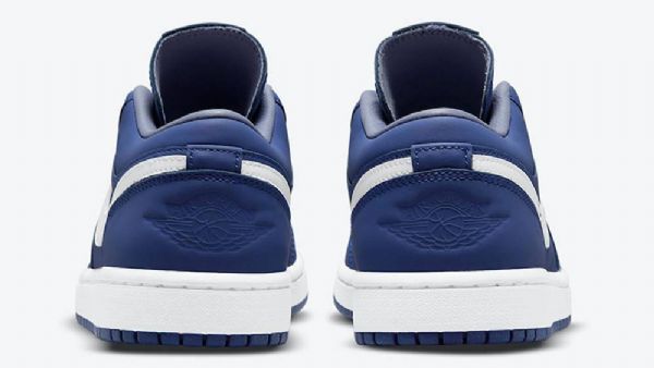 Nike Air Jordan 1 Matalat Topit Deep Royal Kengät Naisille Laivastonsininen