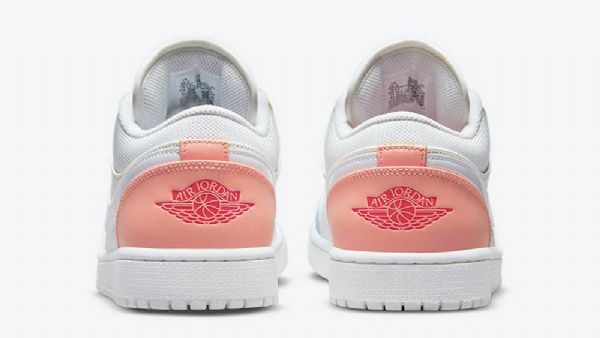 Nike Air Jordan 1 Matalat Topit Ensimmäisiin Miesten Valmentajakenkiini Valkoinen