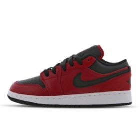 Nike Air Jordan 1 Matalat Topit Gs Kengät Naisille Punainen Musta