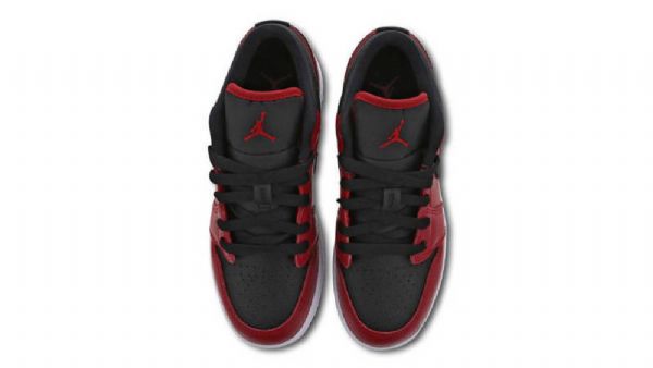 Nike Air Jordan 1 Matalat Topit Gs Kengät Naisille Punainen Musta