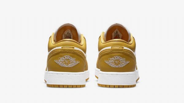 Nike Air Jordan 1 Matalat Topit Gs Kengät Naisille Valkoinen Keltainen