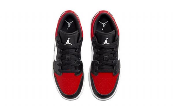 Nike Air Jordan 1 Matalat Topit Gs Koripallokengät Miehille Punainen Musta Valkoinen