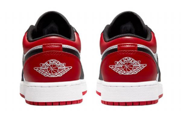 Nike Air Jordan 1 Matalat Topit Gs Koripallokengät Miehille Punainen Musta Valkoinen
