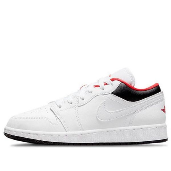Nike Air Jordan 1 Matalat Topit Gs Koripallokengät Miehille Punainen Valkoinen
