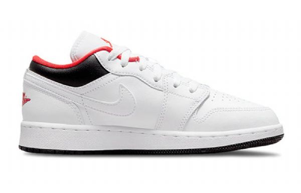 Nike Air Jordan 1 Matalat Topit Gs Koripallokengät Miehille Punainen Valkoinen