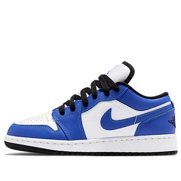 Nike Air Jordan 1 Matalat Topit Gs Koripallokengät Miehille Sininen Valkoinen