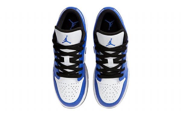 Nike Air Jordan 1 Matalat Topit Gs Koripallokengät Miehille Sininen Valkoinen