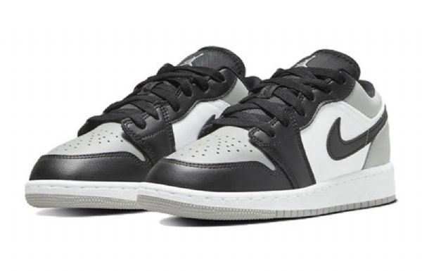 Nike Air Jordan 1 Matalat Topit Gs Koripallokengät Miehille Vaaleanharmaa