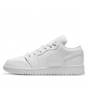 Nike Air Jordan 1 Matalat Topit Gs Koripallokengät Miehille Valkoinen