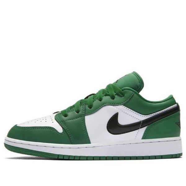 Nike Air Jordan 1 Matalat Topit Gs Koripallokengät Miehille Vihreä