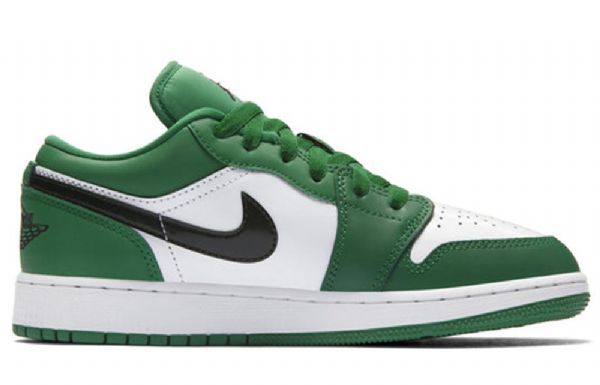 Nike Air Jordan 1 Matalat Topit Gs Koripallokengät Miehille Vihreä