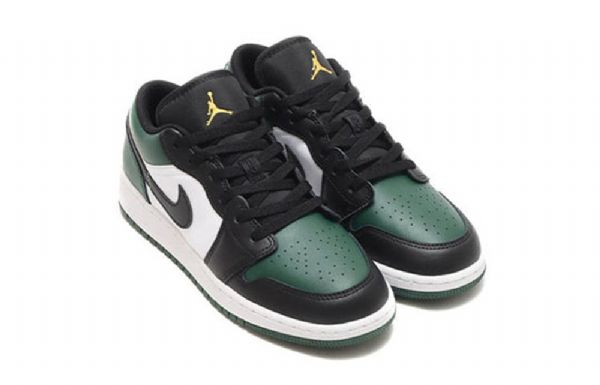 Nike Air Jordan 1 Matalat Topit Gs Retro Koripallokengät Miehille Vihreä