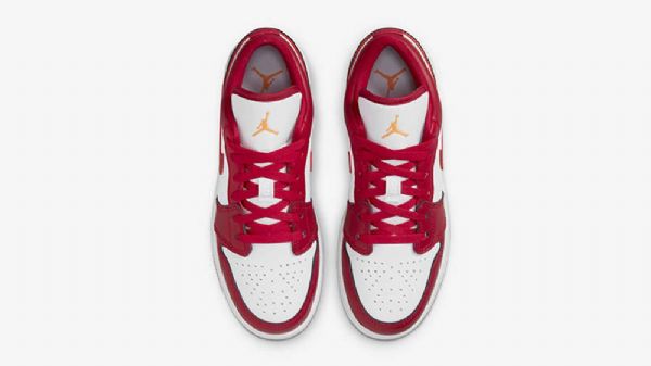 Nike Air Jordan 1 Matalat Topit Gs Usc Kengät Naisille Punainen Valkoinen