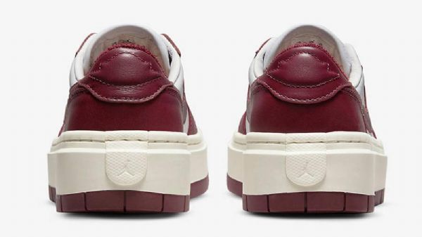 Nike Air Jordan 1 Matalat Topit Lv8d Joukkuekengät Naisille Burgundinpunainen