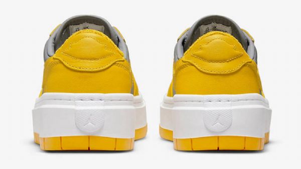 Nike Air Jordan 1 Matalat Topit Lv8d Kengät Naisille Harmaa Keltainen