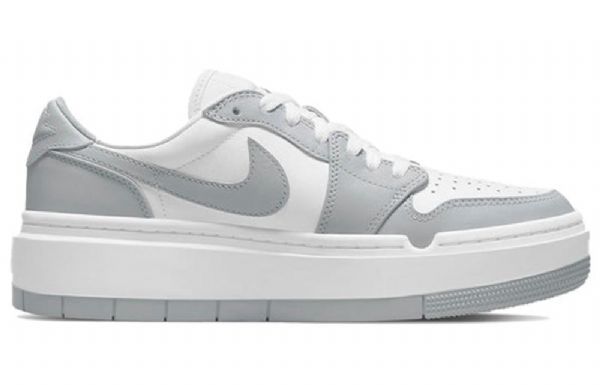 Nike Air Jordan 1 Matalat Topit Lv8d Korotetut Retrokoripallokengät Naisille Harmaa Valkoinen