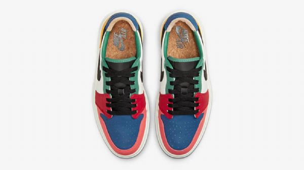 Nike Air Jordan 1 Matalat Topit Lv8d Naisten Moniväriset Kengät