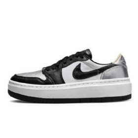 Nike Air Jordan 1 Matalat Topit Lv8d Varvaskengät Naisille Musta Hopea