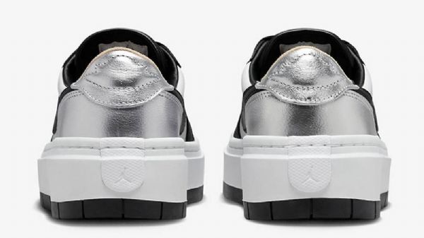 Nike Air Jordan 1 Matalat Topit Lv8d Varvaskengät Naisille Musta Hopea