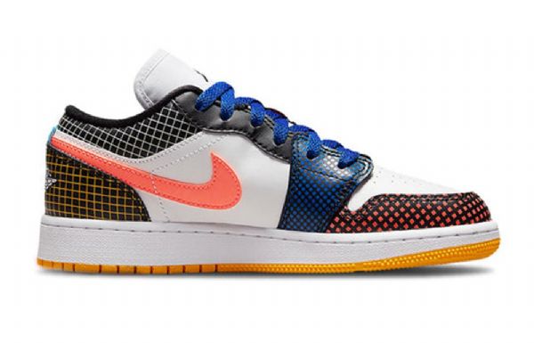 Nike Air Jordan 1 Matalat Topit mmd Bg Retro Koripallokengät Miehille Monivärinen