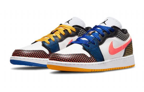 Nike Air Jordan 1 Matalat Topit mmd Bg Retro Koripallokengät Miehille Monivärinen