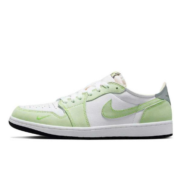 Nike Air Jordan 1 Matalat Topit Og Ghost Kengät Miehille Vihreä