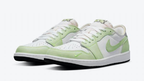Nike Air Jordan 1 Matalat Topit Og Ghost Kengät Miehille Vihreä