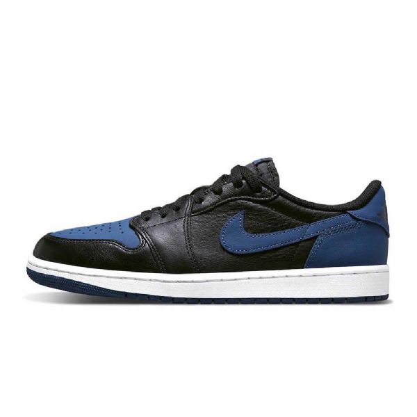 Nike Air Jordan 1 Matalat Topit Og Mystic Kengät Miehille Musta Laivastonsininen