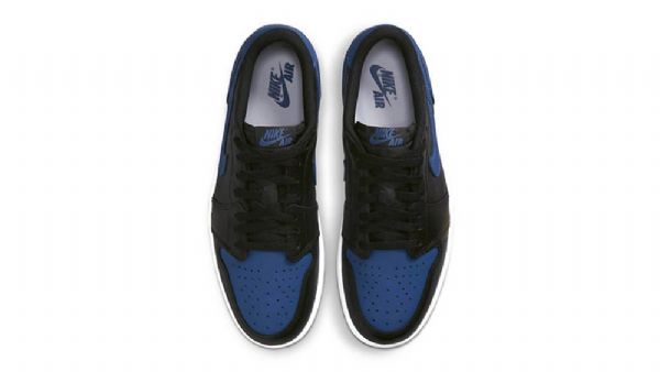 Nike Air Jordan 1 Matalat Topit Og Mystic Kengät Miehille Musta Laivastonsininen