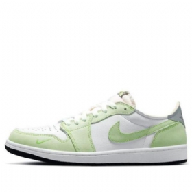 Nike Air Jordan 1 Matalat Topit Og Retro Koripallokengät Miehille Vihreä