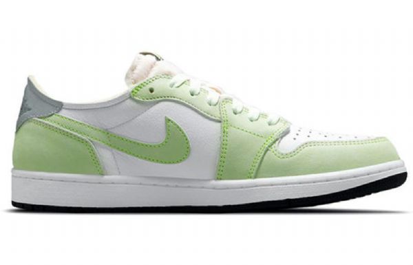 Nike Air Jordan 1 Matalat Topit Og Retro Koripallokengät Miehille Vihreä