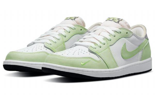 Nike Air Jordan 1 Matalat Topit Og Retro Koripallokengät Miehille Vihreä