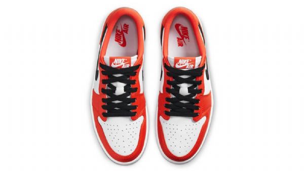 Nike Air Jordan 1 Matalat Topit Og Shatteredboard Kengät Miehille Oranssi Valkoinen