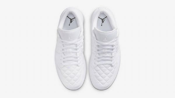 Nike Air Jordan 1 Matalat Topit Pehmustetut Kolmikengät Naisille Valkoiset