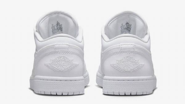 Nike Air Jordan 1 Matalat Topit Pehmustetut Kolmikengät Naisille Valkoiset