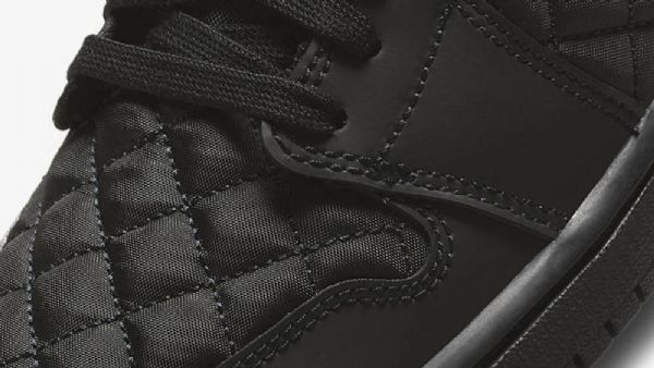 Nike Air Jordan 1 Matalat Topit Pehmustetut Kolminkertaiset Miesten Kengät Mustat
