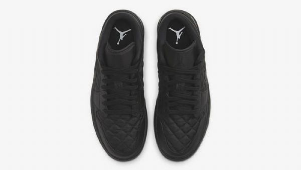 Nike Air Jordan 1 Matalat Topit Pehmustetut Kolminkertaiset Miesten Kengät Mustat