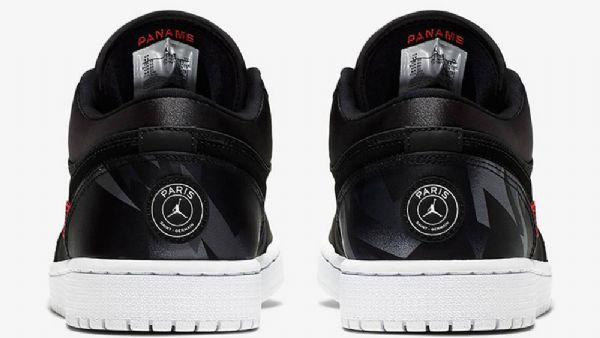 Nike Air Jordan 1 Matalat Topit Psg Kengät Miehille Musta