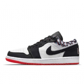 Nike Air Jordan 1 Matalat Topit Quai 54 Kengät Naisille Musta Harmaa