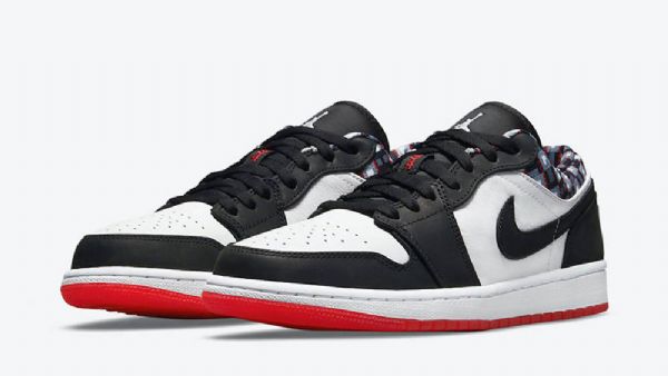 Nike Air Jordan 1 Matalat Topit Quai 54 Kengät Naisille Musta Harmaa