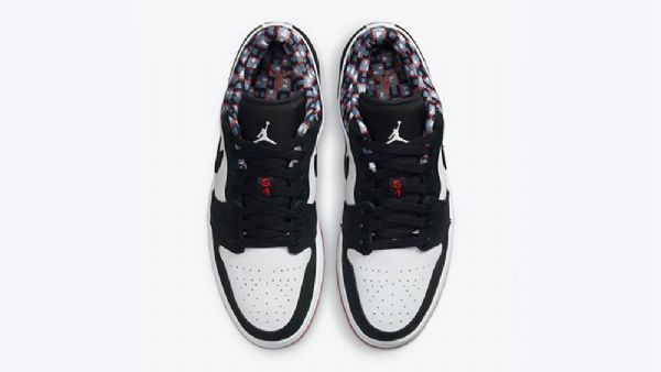 Nike Air Jordan 1 Matalat Topit Quai 54 Kengät Naisille Musta Harmaa