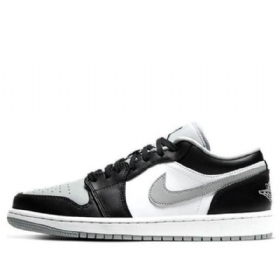 Nike Air Jordan 1 Matalat Topit Retro-koripallokengät Miehille Harmaa