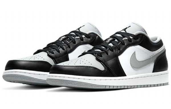 Nike Air Jordan 1 Matalat Topit Retro-koripallokengät Miehille Harmaa
