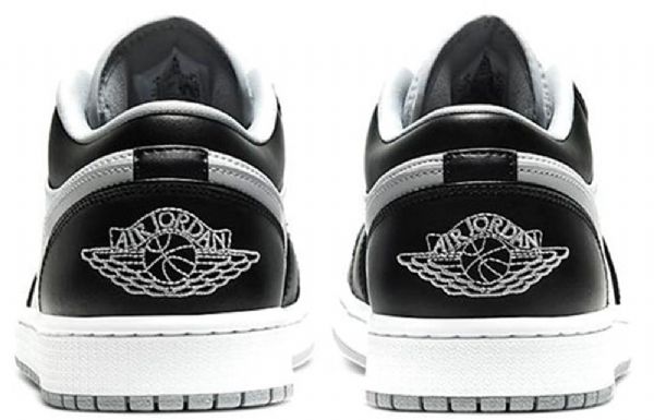 Nike Air Jordan 1 Matalat Topit Retro-koripallokengät Miehille Harmaa