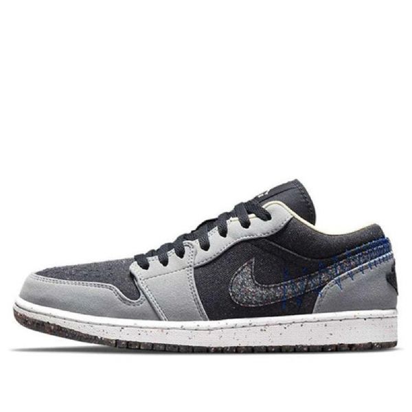 Nike Air Jordan 1 Matalat Topit Retro-koripallokengät Miehille Harmaa