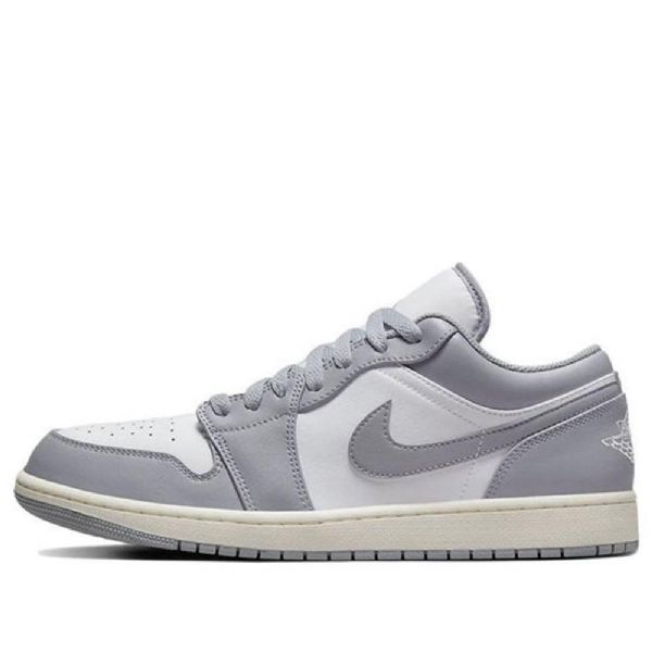 Nike Air Jordan 1 Matalat Topit Retro-koripallokengät Miehille Harmaa