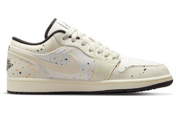 Nike Air Jordan 1 Matalat Topit Retro-koripallokengät Miehille Khaki